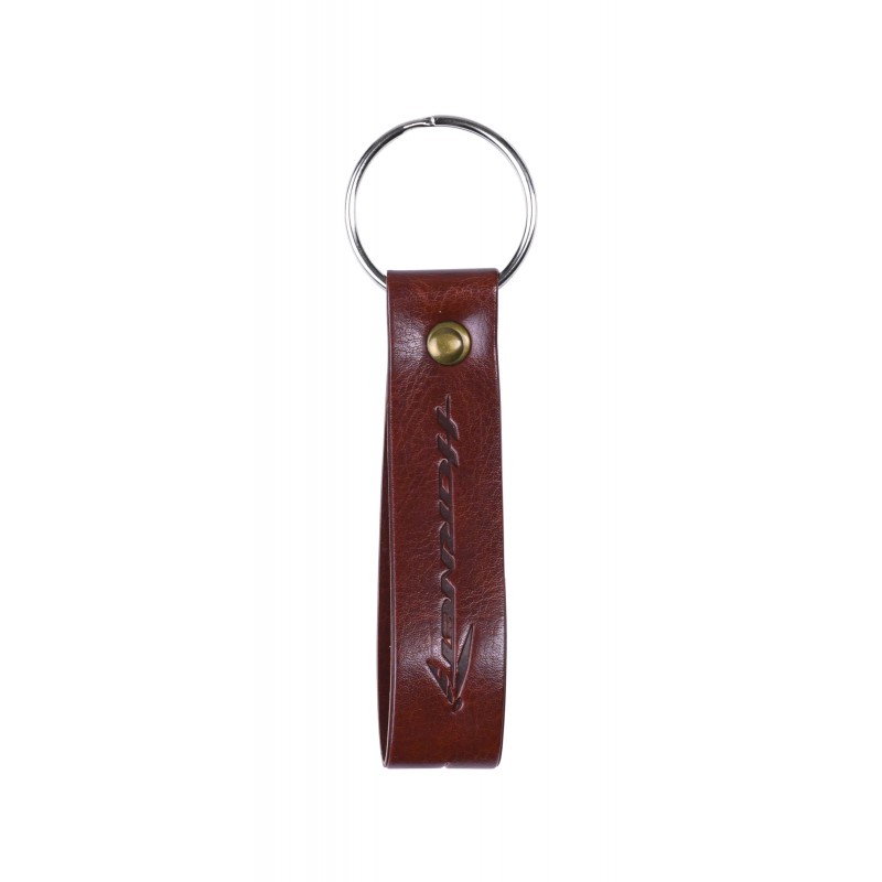 243-0601017-53 : HONDA Hornet Leather Keyring Honda Sportswear officiel