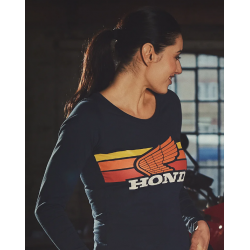 08AUD-KWO-001B : Longsleeve T-shirt Sunset HONDA Honda Sportswear officiel