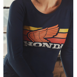 08AUD-KWO-001B : Koszulka z długim rękawem Sunset HONDA Honda Sportswear officiel