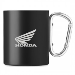 H.1MUGINOX-WEB : Kubek ze stali nierdzewnej z karabińczykiem HONDA Honda Sportswear officiel