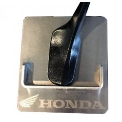 H.1PORTEBEQUILLE-WEB : Standaardsteun RVS HONDA Honda Sportswear officiel