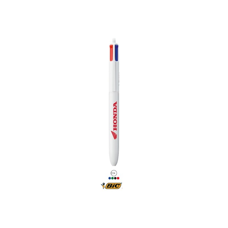 H.1BIC4COLOR-WEB : Stylo Bic 4 couleurs HONDA Honda Sportswear officiel H.1BIC4COLOR-WEB : Stylo Bic 4 couleurs HONDA Honda Sportswear officiel