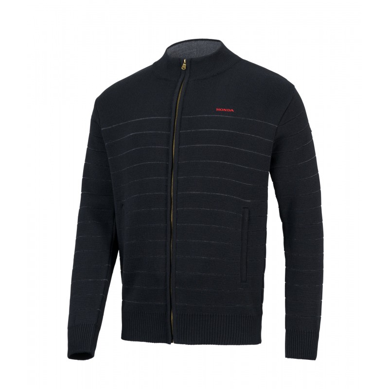233-4603031 : Gilet Paddock marinière HONDA Honda Sportswear officiel