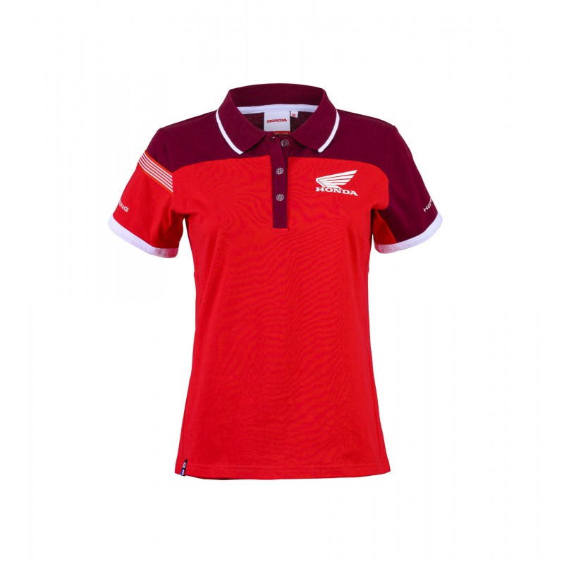 243-4706027-02 : HONDA Racing Polo Shirt Honda Sportswear officiel