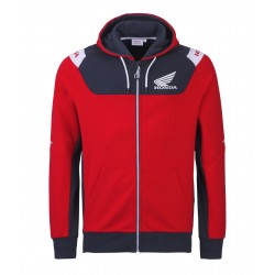 263-4603010 : Sweat à capuche zippé Racing HONDA Honda Sportswear officiel