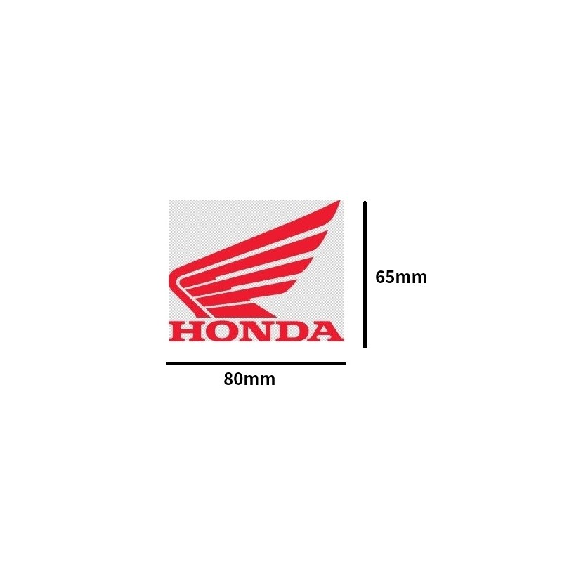 H.1STICKERAILE-WEB : Pegatina Ala HONDA Honda Sportswear officiel
