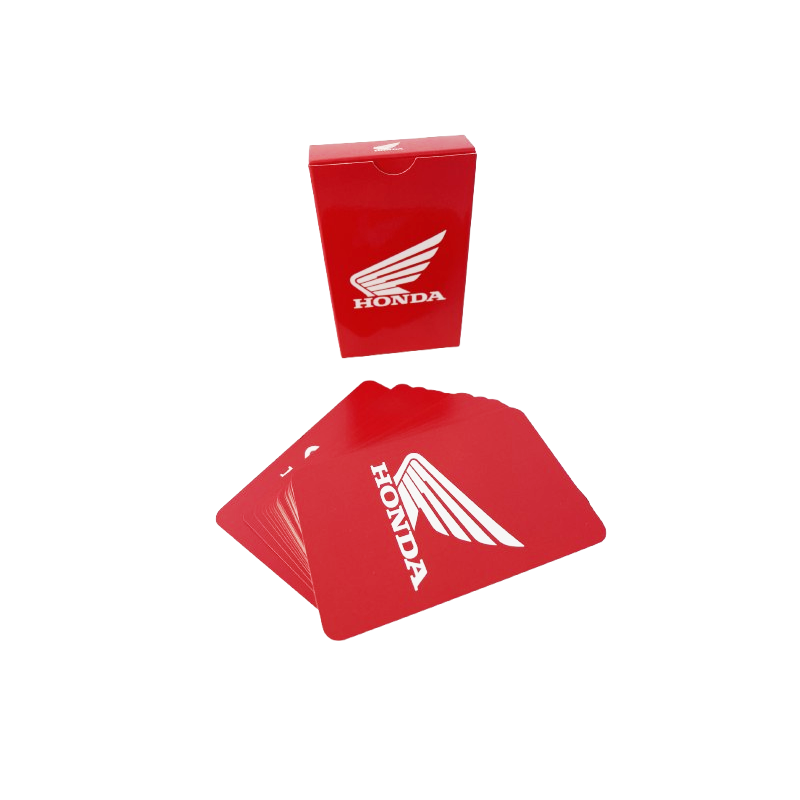 H.1JEUCARTES-WEB : Set di 54 carte HONDA Honda Sportswear officiel