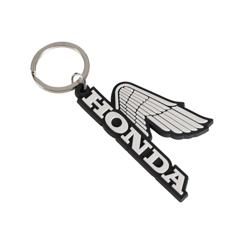 08AUD-TAC-011 : Gummi-Schlüsselanhänger Heritage HONDA Honda Sportswear officiel