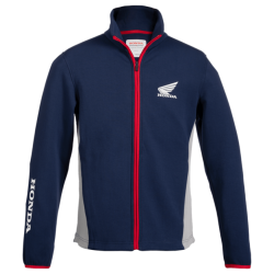 08AUD-TJA-003A : Bluza z kapturem na zamek HONDA Wing Honda Sportswear officiel