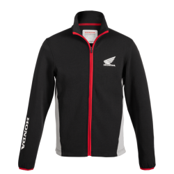 08AUD-TJA-003A : Sweat zippé HONDA Wing Honda Sportswear officiel
