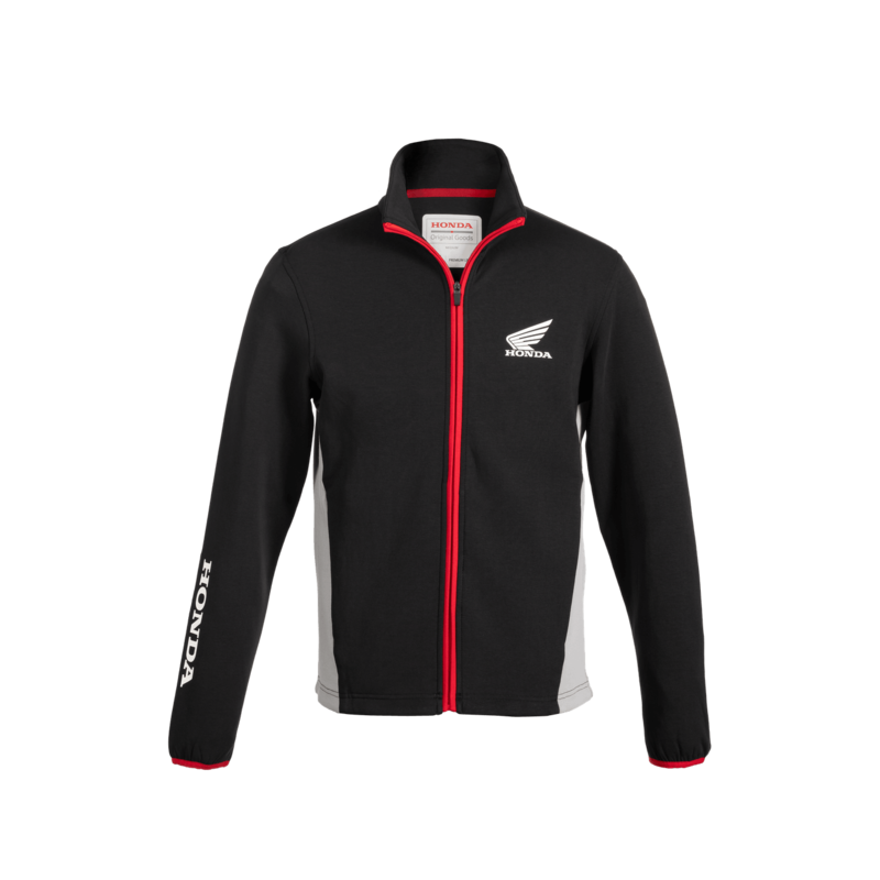 08AUD-TJA-003A : Bluza z kapturem na zamek HONDA Wing Honda Sportswear officiel
