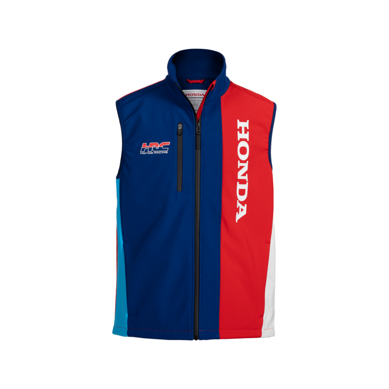 08AUD-TVE-001 : Bodywarmer HRC HONDA Racing Honda Sportswear officiel