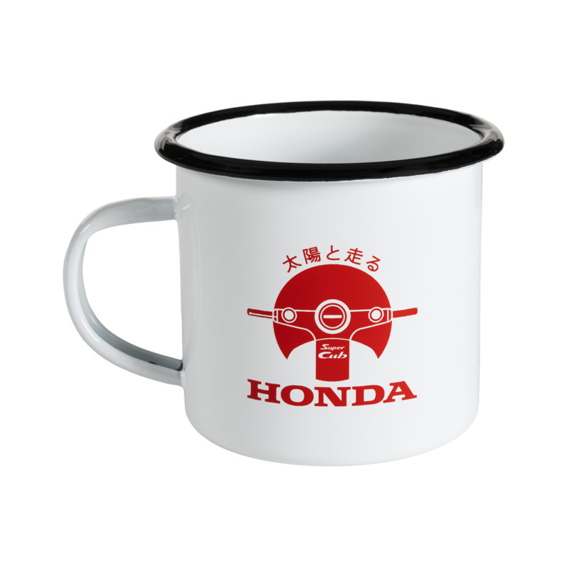 08AUD-TAC-007 : SuperCub HONDA Metal Mug Honda Sportswear officiel