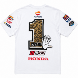 1633091 : T-shirt Marquez Kampioen 2016 Honda Sportswear officiel